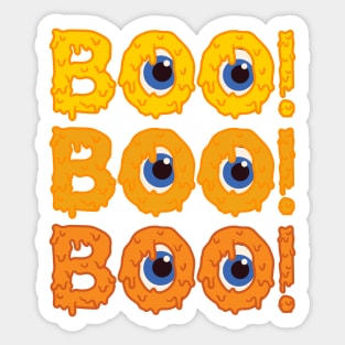 BOO HALLOWEEN Sticker